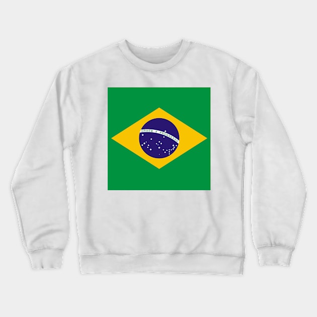 Brazil Crewneck Sweatshirt by Polahcrea